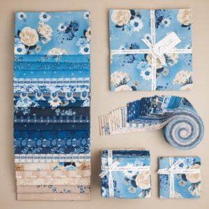 True Fabrics 5" Squares Charm Packs (Bellflower)