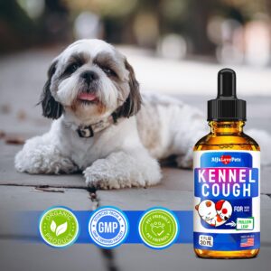 Herbal Dietary Supplement ✿ Dog and Cat Cough ✿ Cat and Dog Natural Supplement ✿ Natural Composition ✿ 1 Oz