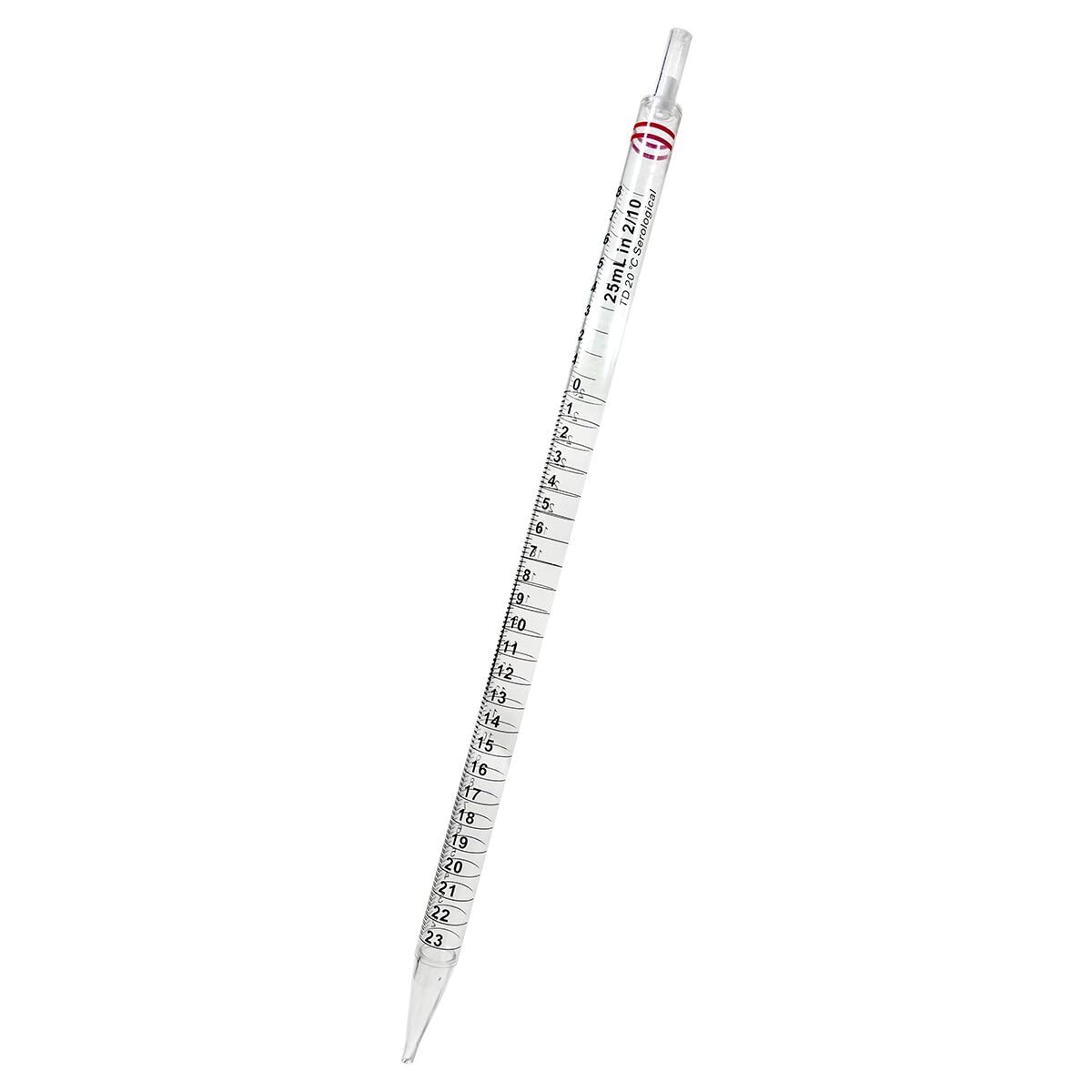 Serological Pipettes - 25ml/Red，Sterile, Individually Wrapped (25 mL - Case of 50)