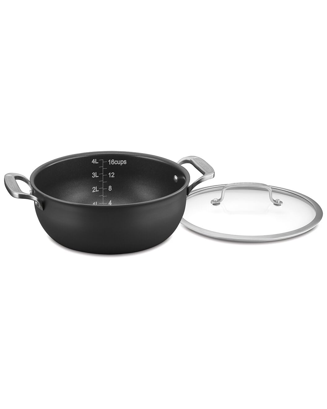 CUISINART DS INDUCTION DISHWARE SAFE ANODIZED COOKWARE 5 QT DUTCH OVEN WITH COVER