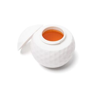 Golf Shots - Golf Ball Shaped Shot Glass, White