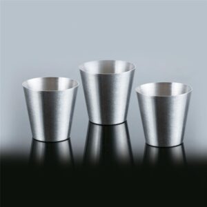 Lifeuping 6 Pack Stainless Steel Shot Cups 2 Oz Shot Glass Metal Espresso Barware Drinking Tumbler Vessel for Home Restaurant Tequila Liquor Party Cocktail Beer Whiskey Water Bar Silver