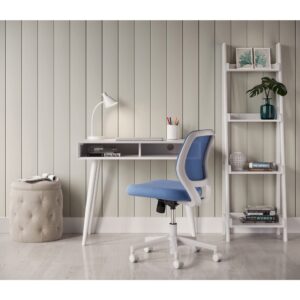 Realspace® Lanzi 35"W Student Computer Desk, White