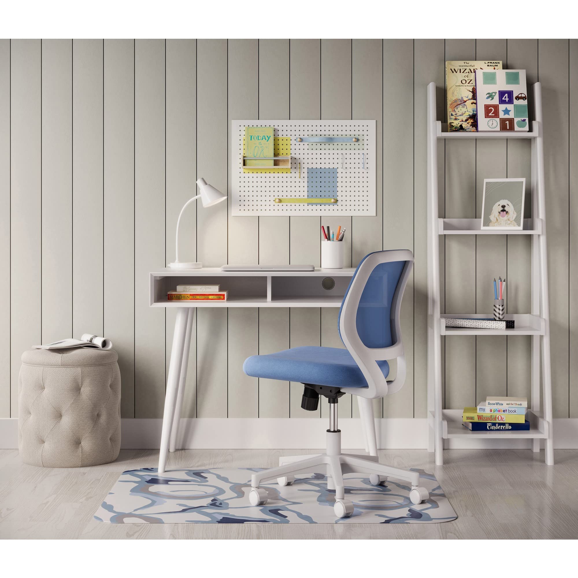 Realspace® Lanzi 35"W Student Computer Desk, White