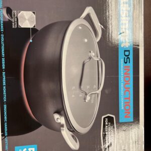 CUISINART DS INDUCTION DISHWARE SAFE ANODIZED COOKWARE 5 QT DUTCH OVEN WITH COVER