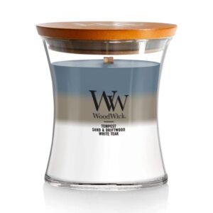 Woodwick Uncharted Waters Medium Hourglass Trilogy Candle