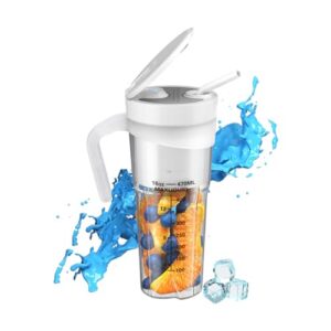 JzcsdkSIL Portable Blenders And Shakes Blender USB Rechargeable Handheld Blender Cup Sports Travel And Home Portable Blender Multifunctional Blender Cup Handheld Blender Portable Juicer