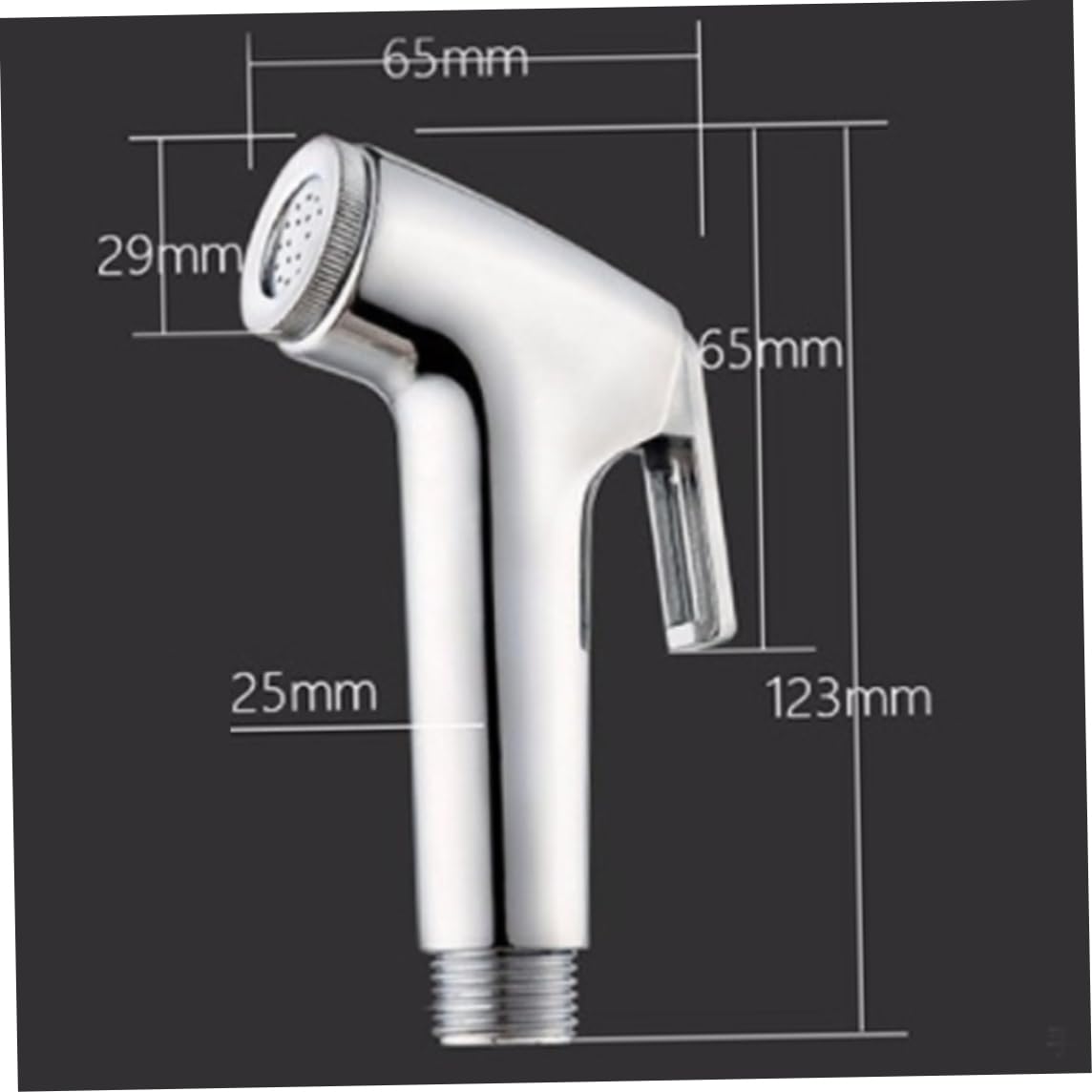 Bathroom Handheld Bidet Sprayer Toilet Bidet Sprayer with Hose for Feminine Wash 3PCS, Toilet Spray Attachment