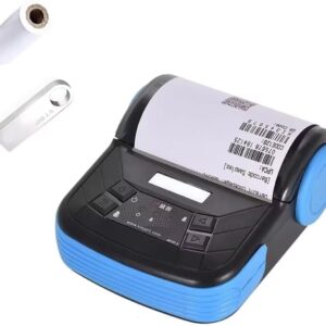 GZGYNADAST NOT for iOS/ipad/MAC/iPod, only Compatible with Android/Windows,80mm Portable Bluetooth Receipt Thermal Printer Wireless Ticket Bill Invoice pos Printer for Small Business