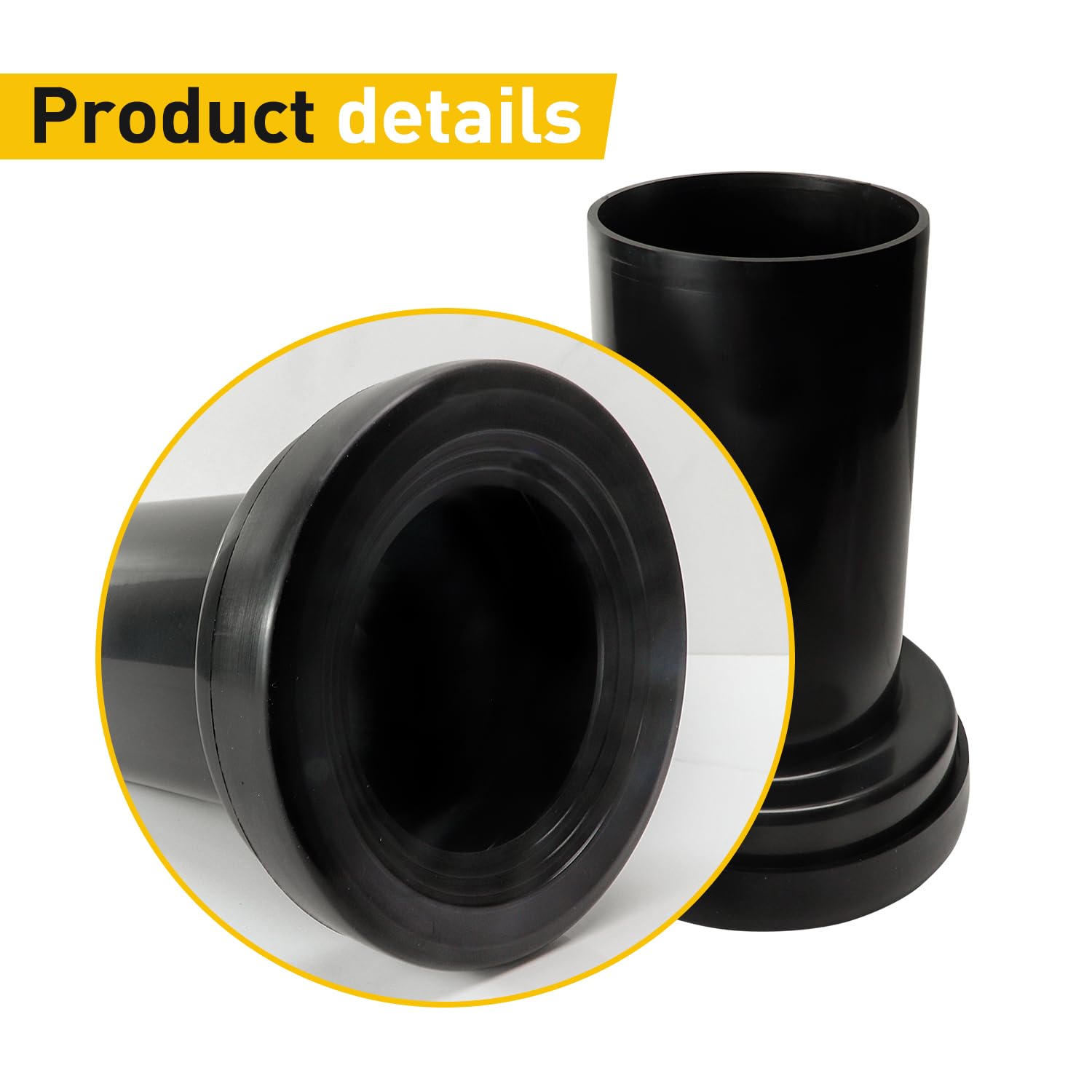 OasisFlow Wall Hung Toilet Concealed Cistern Drain Pipe Kit - Compatible with Geberit 152.426.46.1 ，PP Rubber Material - Easy Installation ，toilet pipe connector，bidet parts