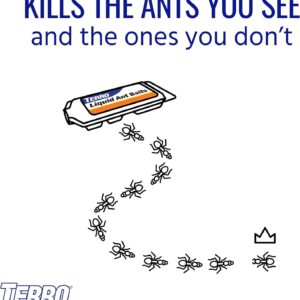 T300B Liquid Ant Killer - 12 Bait Stations, Effective Indoor & Outdoor Ant Control, Safe for Pets, Quick Results + Create Sticker