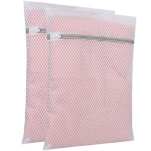 12 x 16 inches durable honeycomb mesh laundry bags,2pcs/3pcs lingerie bags for laundry (set of 2(12inch×16inch))