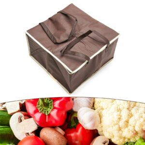 Food Insulated Bag, Pizza Carrier Insulated Bags Delivery, Thermal Insulation Bag, Waterproof For Camping Outdoor Heat Preservation 44x44x24cm