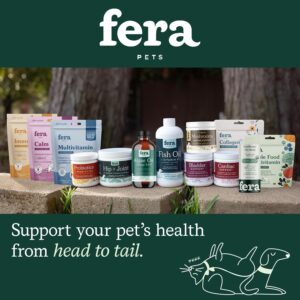 Fera Pet Organics Paw Biome Pet Balm for Dogs & Cats – Vet Created Relief & Nourishment for Nose, Paws, Elbows & Skin – with Organic Beeswax, Neem Oil, Lavender, Calendula & Lactobacillus Sakei – 2oz