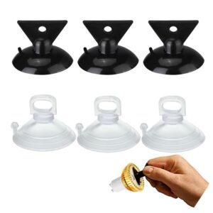 brbasap gu10 bulb removal tool 239 2 size light bulb changer suction cup remover set mr16 gu10 lamps changer head for halogen led mini track lights remove kit recessed lights (black white 6pcs)