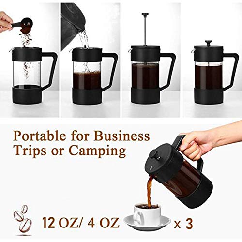 Nuhikap Reutilisable Refillable Capsule Crema Espresso Reusable New Refillable with French Press Coffee & Tea Maker