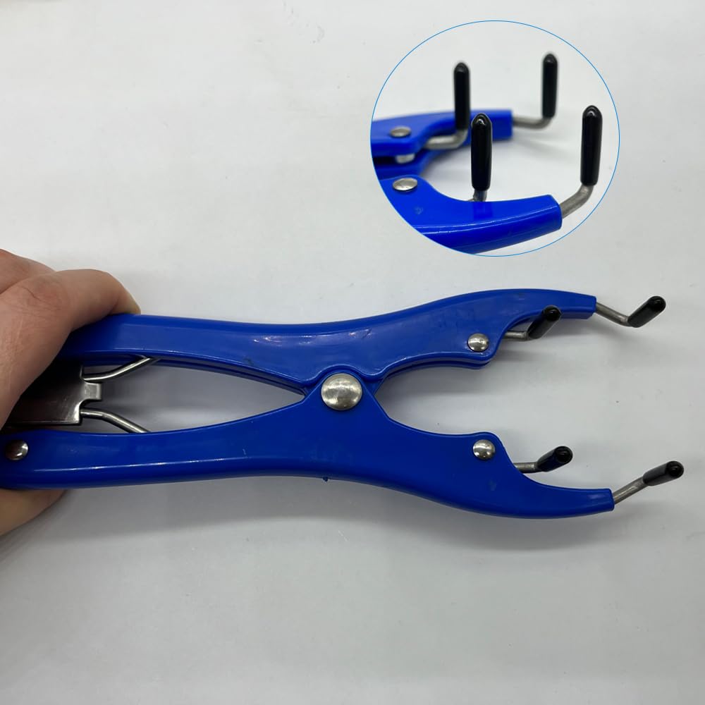 2 Pcs Balloon Filling Expander Pliers, Stainless Steel Balloon Stuffing Tool, Balloon Stretcher for Balloon Sequin Stuffing with 50 Pcs Transparent Balloons and Sequin