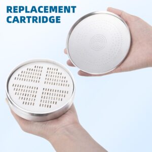 Vitamin C + Vitamin E + Vitamin A Shower Filter Replacement Cartridge for Aquahomegroup Shower Head Filter - 2 Packs