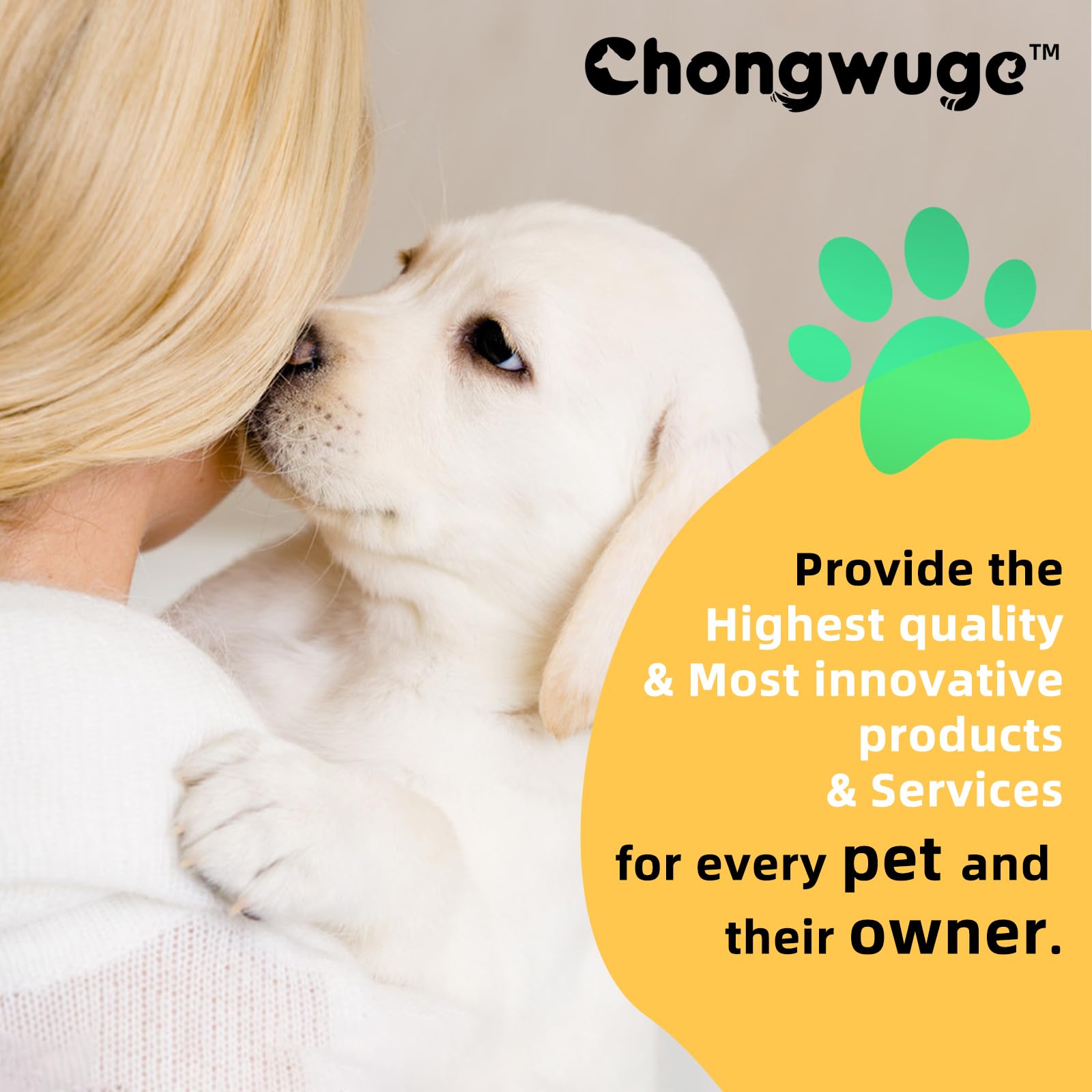 Chongwuge Pets Wound Care Spray for Dogs & Cats, Allergy Relief, Relieve Itching and Pain, Healing Wounds, Mild Formula, Spray-on Easy to Use, 10 fl oz