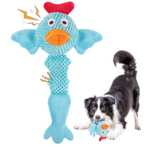 fuufome squeaky dog toys for medium and small dogs:interactive tug of war dog toy for puppy teething-great plush dog toy for dogs to keep them busy