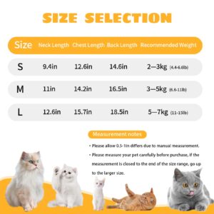 Cat Recovery Suit - Cat Surgery Recovery Suit Breathable Kitten Onesie for Pet Surgical Abdominal Wounds Skin Diseases E-Collar Alternative Wear Soft Cat Surgical Suit (Yellow, S)