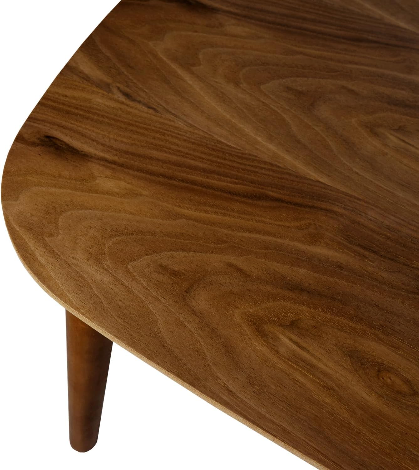 Wood Folding Coffee Table Space Saving Side Table