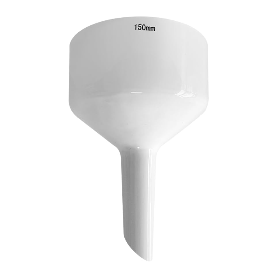 150mm Porcelain Buchner Funnel ，Porcelain Filtration Funnel OD 15 cm ID 14 cm for Lab