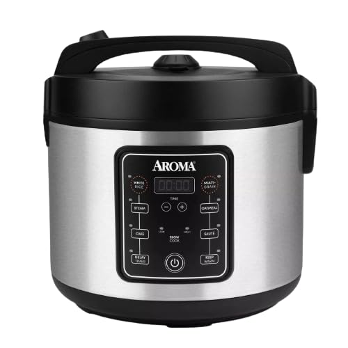 Generic Right on Time Store II 20-Cup Programmable Rice & Grain Cooker and Multi-Cooker, Black