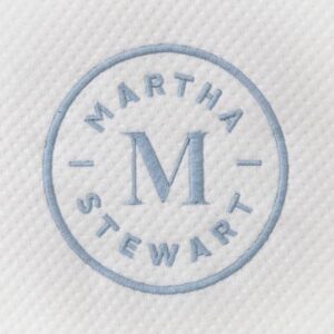 Martha Stewart SleepComplete Queen Mattress in a Box, Medium-Firm Pocket Spring and Foam Hybrid Mattress, Dual-Action Cooling, 5-Zones, Coolweave Cover,12", White