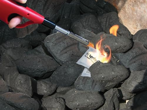 Ignite-O Instant Fire Starters - 50 Packets of Easy Lighting Fire Starter - Ideal for Campfires, Charcoal Grills, Fireplaces, and Woodstoves - Odorless, Fast Ignition