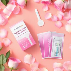 Vaginal pH Test Strips, Feminine Health Vaginal pH Test Strips Kits for Bacterial Vaginitis, Trichomonas Vaginitis, pH Balance for Women- 15pcs