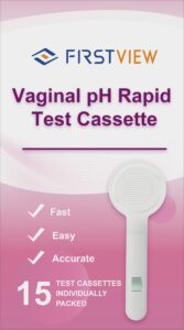 vaginal ph test strips, feminine health vaginal ph test strips kits for bacterial vaginitis, trichomonas vaginitis, ph balance for women- 15pcs