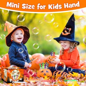 60 Pack Halloween Party Favors Bubble Wands for Kids, Halloween Goodie Bag Stuffers Fillers, Halloween Toys Bulk Treats Non Candy Classroom Prizes Gifts for Toddlers Kids Birthday Party Supplies