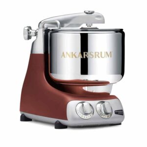 ankarsrum original stand mixer, akm 6230, rustic maroon