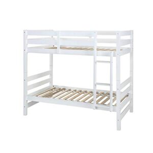 gowe acme ronnie bunk bed (twin/twin), white (1set/2ctn) 37785