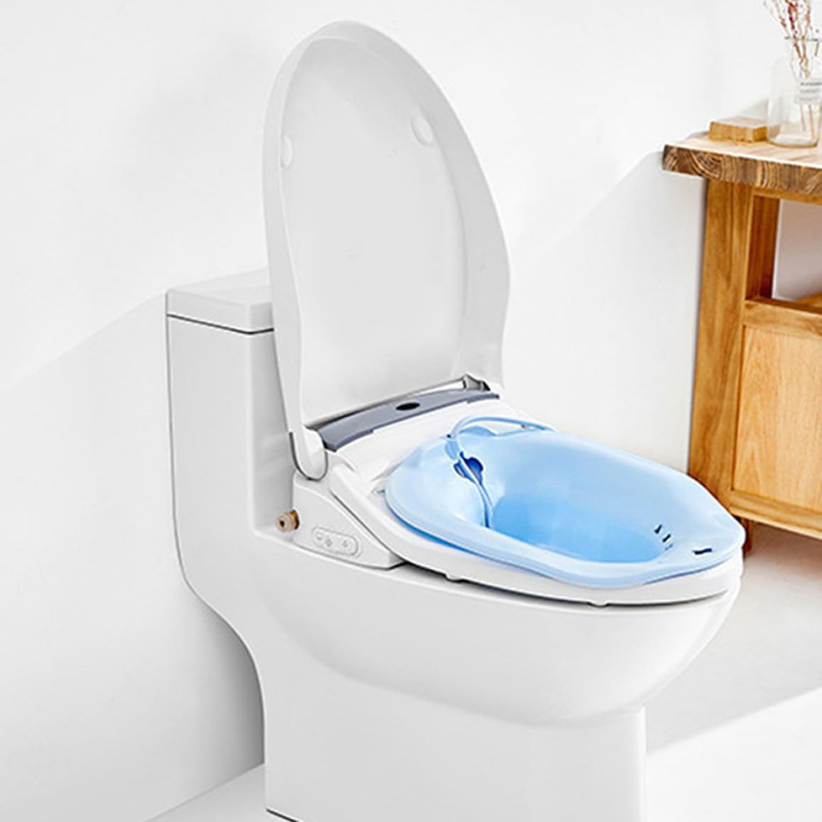 Portable Bidet for Toilet Bidet Bowl Toilet Seat Bidet Basin for Personal Washing Blue Bidets