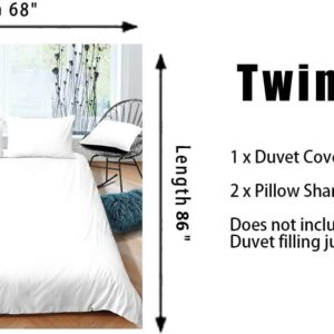 SRHMYWGY Twin Bedding Sets Twin Duvet Covers, Ultra Soft Microfiber Bedspreads with Zipper Closure, 3 Pieces 3D Print Black and Gold Geometric Lines (68 X 86 Inches) - 1 Duvet Cover + 2 Pillowcase