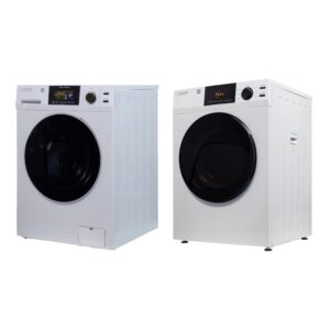 Equator Deluxe Laundry Set Washer 1.9cf 110V +Vented Dryer 220V (Side by Side)