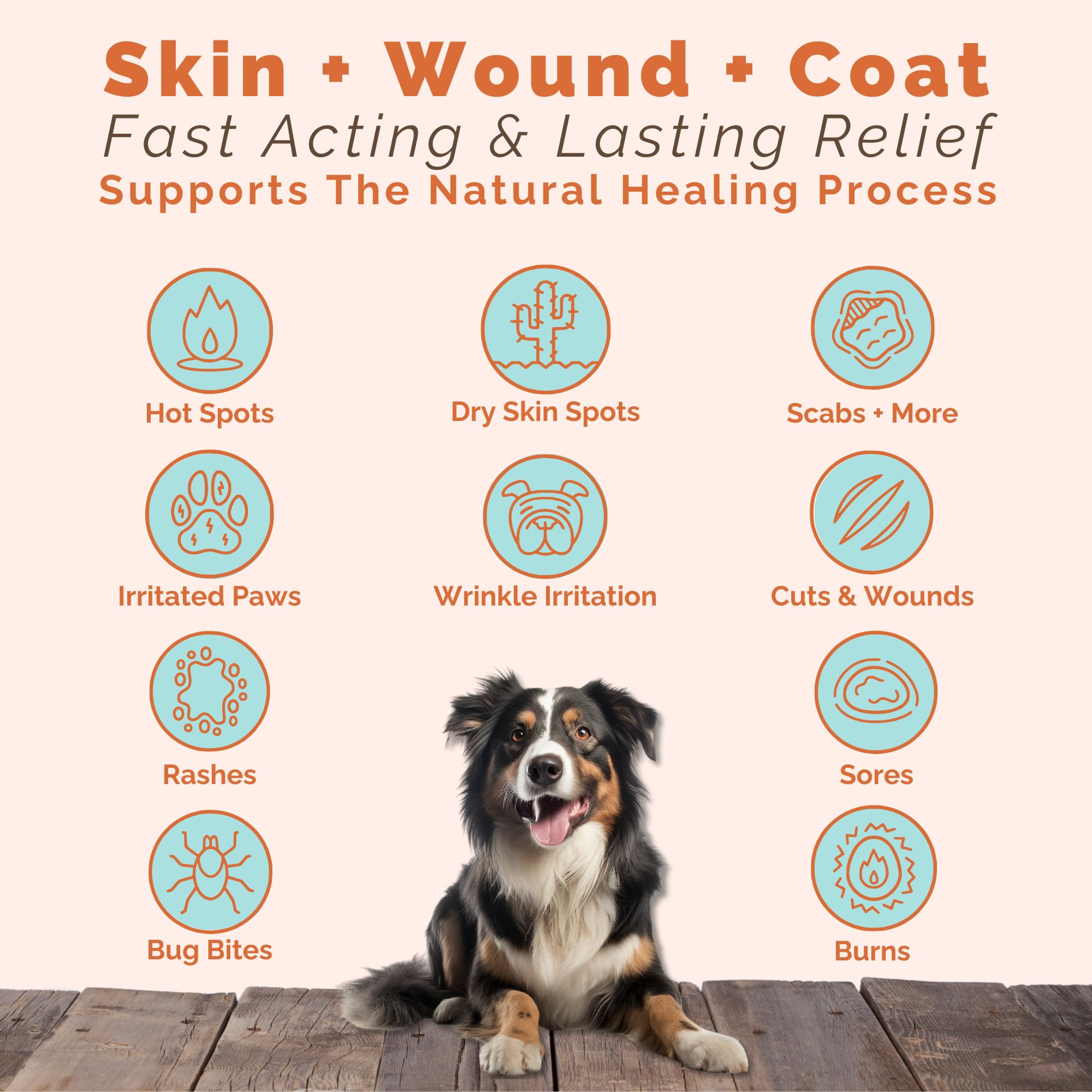 ClearFur Hot Spot Treatment for Dogs & Cats | Dog Itching Skin Relief | Colloidal Silver Cream | Anti Itch for Dogs | Fast Relief | Made in The USA | Vet Recommended | Natural & Non-Toxic | 2 oz