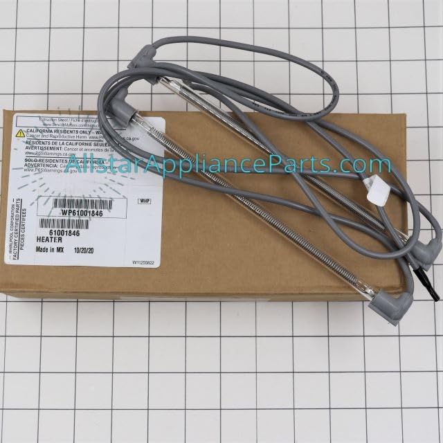 Allstar Appliance Parts WP61001846 Refrigerator Defrost Heater Assembly