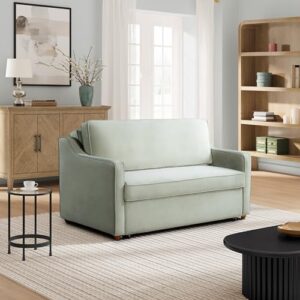 serta santa cruz convertible loveseat, sage