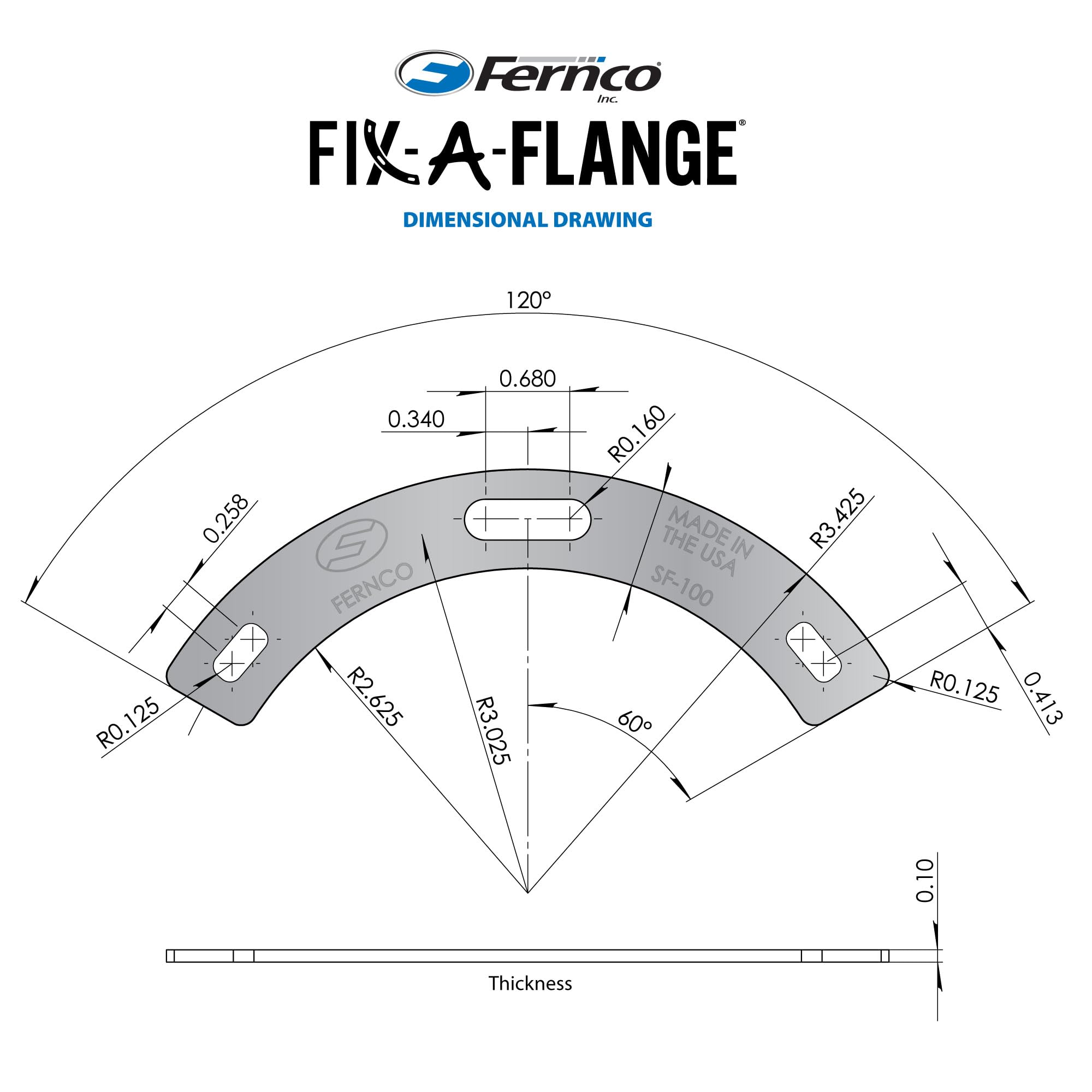 Fernco Fix-A-Flange Complete Universal Toilet Flange Water Closet Repair Kit