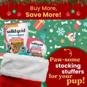 Solid Gold Homestyle Meals Wet Dog Food - Soft Dog Food Made with Real Chicken for Picky Eaters - Dog Toppers for Dry Food, Full Meal Replacement, or Treat - Fresh Dog Food Refrigerated - 9oz/6ct