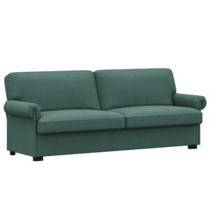 FOTOSOK 71” Sofa, Comfy Sofa Couch with Deep Seats, Loveseat Sofa, Modern Sofa couches for Living Room, Bedroom, Apartment, Green