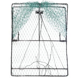 Bird Trap Outdoor Hunting Trap Bird Nets Camping Hunting Cage Tools Cage Trap,Sturdy Upgraded Version of The Breeding Hunting Animal Traps for Birds Pigeons Chinken Duck Pheasant (18x20 inches)