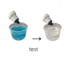 Dissolved Hydrogen Test Reagent Measuring Molecular Hydrogen Concentration in Water Blue Drops for Hydrogen Water Generator Bottle Hydrogen Machine