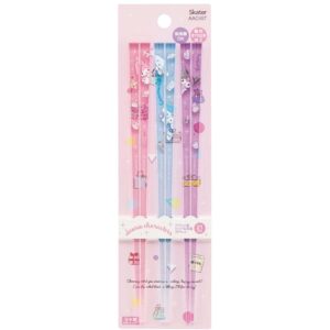 skater aac45t-a dishwasher safe acrylic chopsticks 8.3 inches (21 cm), set of 3 pairs for adults