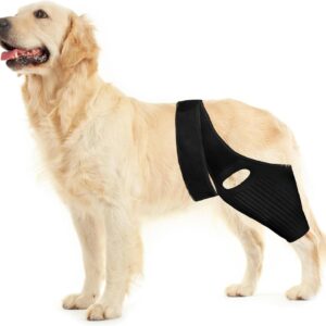 Huimpet Dog Hip Knee Leg Brace Dog ACL Brace for Front Torn and Back Hind Rear Legs ACL Tear, Dog Leg Brace for Hip Dysplasia, Dog Arthritis, Luxating Patella, Comfortable and Adjustable (M-Size)