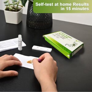 Helicobacter Pylori Stool Test Kits, H. Pylori，h. Pylori Stool (Antigen)10-15 Minutes of Quick Home Testing, The Result is Highly Accurate, Easy to Read and use