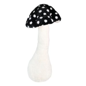 zigfruit mushroom body pillow,mushroom pillow long mushroom shaped pillow funny plush stuffed pillow novelty throw cushion stuffed animal toy black (black-39 inches)